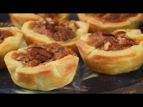 Pecan Tassies Recipe Demonstration - Joyofbaking.com