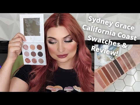 *NEW* Sydney Grace California Coast Palette Review / Look / Swatches