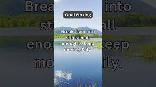 Goal Setting. Big dreams can feel impossible. #goalsetting #goalachievement #achieveyourgoals