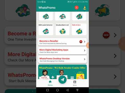 #howto How to use the whatspromo application.Get members to your group for free and  increase views