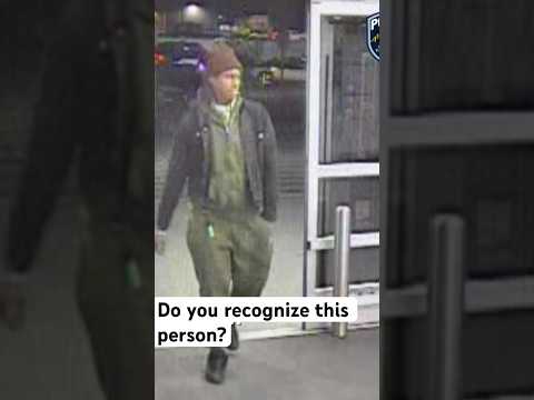 Do you know this shooting suspect - Check out surveillance footage from at Walmart on 1/4/2024.