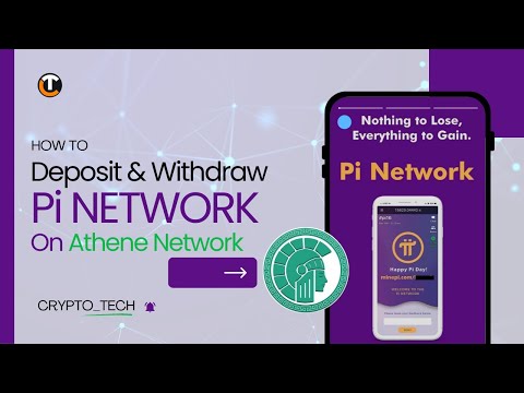 How to withdraw and deposit Pi Coin on Athene Network || Step-by-Step guide || Pi Network