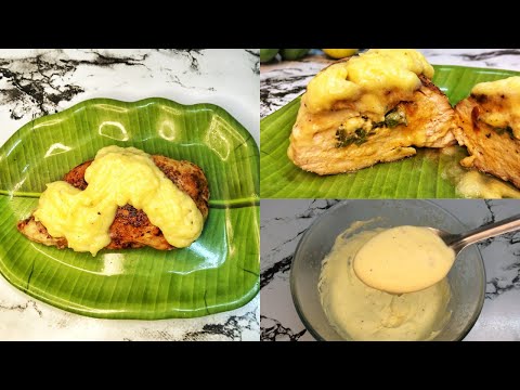 Stuffed Chicken with Hollandaise Sauce | Veg Stuffed Chicken | Hollandaise Sauce | Paradise Feast