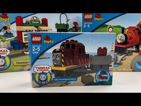 LEGO DUPLO Train 3352 Salty the Dockyard Diesel