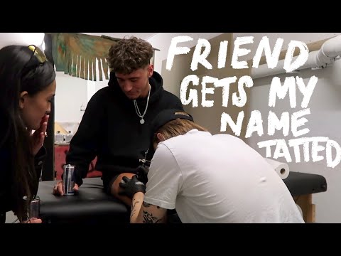 boy i've known for a month, gets my name tatted (vlog 02)