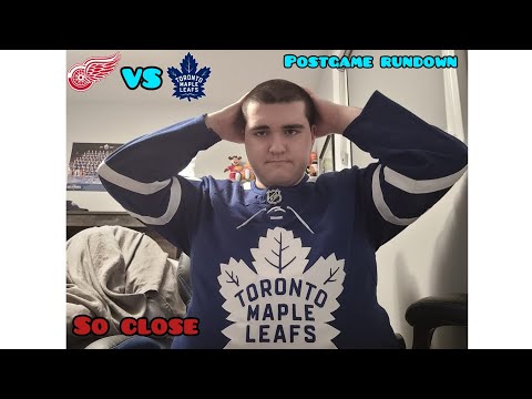 Leafs Vs Red Wings Postgame Rundown April 13 2024