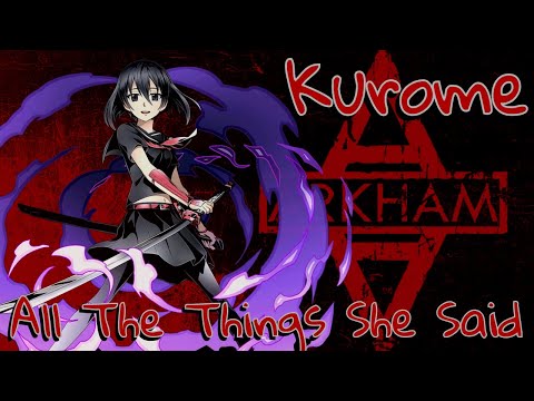 Kurome (AMV) - All the Things She Said