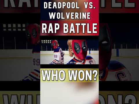 DEADPOOL and WOLVERINE RAP BATTLE #shorts #deadpool #wolverine #rapbattle