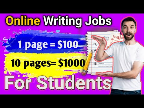 Online writing jobs from home | Assignment writing jobs from home | handswriting jobs