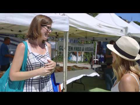 Neutrogena Naturals: Kristen Bell at the Farmers Market