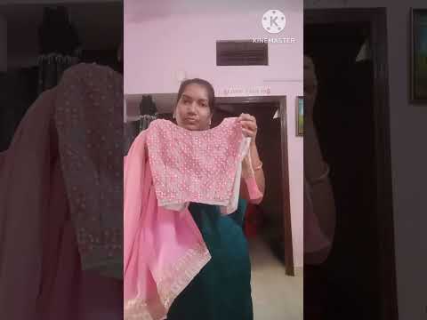 saree convert to half saree  in meesho saree #meesho