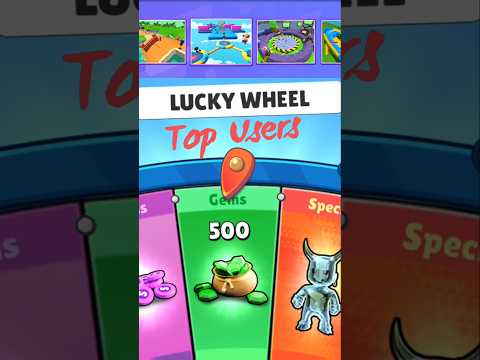 Stumble Guys Lucky Wheel Game Play Videos ! #stumbleguys #topusers #shorts