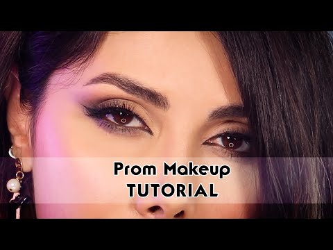 Makeup tutorial For Prom - Smoky light eye shadow tutorial-drugstore products #prommakeup #eyemakeup