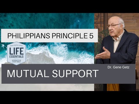 Philippians Principle 5 - Mutual Support