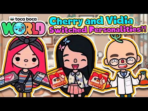 Toca Life World - Cherry and Vidia Switched Personalities!