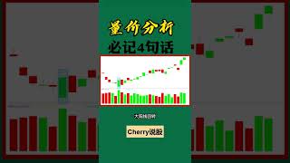 股票买卖 | 量价分析，记住4句话#shorts#stockmarket#投资