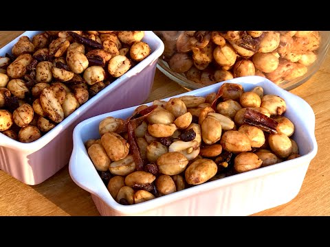 香辣花生｜Spiced Peanuts | Crunchy and Delicious Chinese snack! $5 Cheap ingredients! | 黄飞鸿花生 赛飞鸿花生