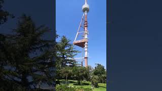 Tbilisi TV Tower 🇬🇪 #tbilisi  #shorts #tvtower