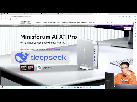 Testing DeepSeek-R1-Distill-Qwen-14B on Minisforum AI X1 Pro | AMD Ryzen™ AI + Radeon™ Graphics