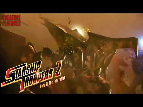 Bugs Attack In Dust Storm | Starship Troopers 2: Hero Of The Federation | Creature Features