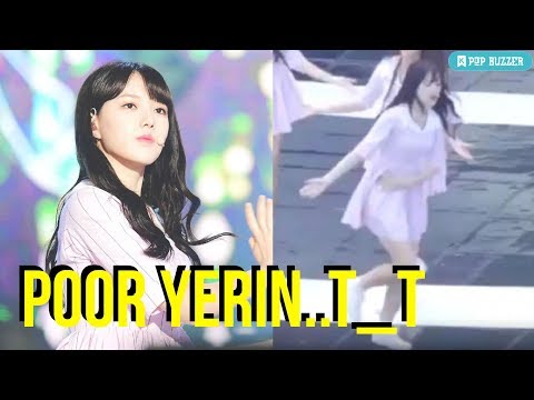 Fancam Shows GFRIEND Yerin Suffering On Stage With Appendicitis