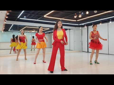 미운사내 라인댄스 | 스텝설명 teach | 초급 Beginner | by 이찬원 | Line Dance Withus Korea Association