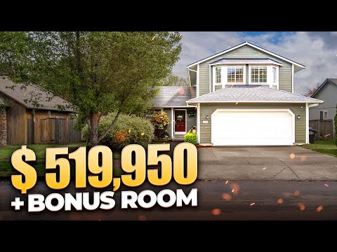 Tour This Family Dream Home for Sale in Lacey Washington - Don't Miss Out!