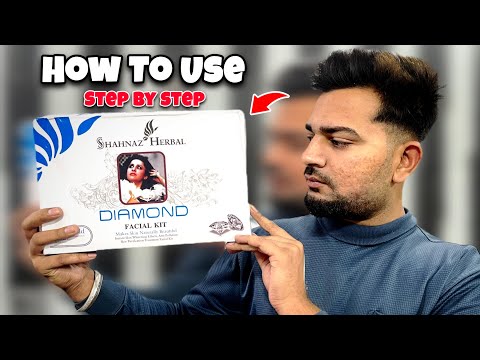 How To Use Shahnaz Diamond Facial kit 💥 | Shahnaz facial kit | Shahnaz Facial kit step by step