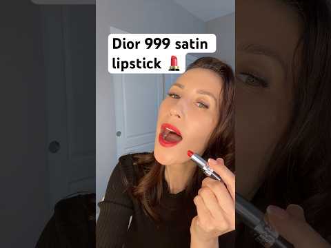 Dior 999 lipstick #redlipstick #redlips #makeuptutorial #naturalbeauty #naturalmakeuplook #lipcombo