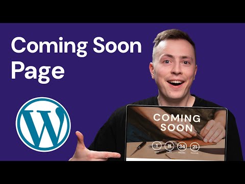 How to Create Your Coming Soon Page in WordPress (2025)