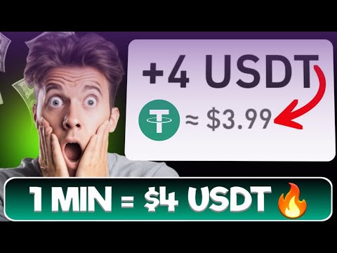 Withdrawal DAILY 4.5USDT | usdt earning site | trx usdt mining App 2024