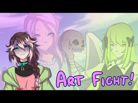 [Vtuber] Everything is fine - Art Fight stream [STREAM ARCHIVE]