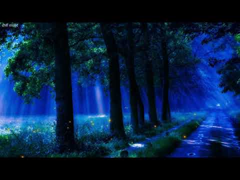 3H Relaxing Relaxation Music Deep Sleep - Sound crickets & Piano Music in the countryside nighttime