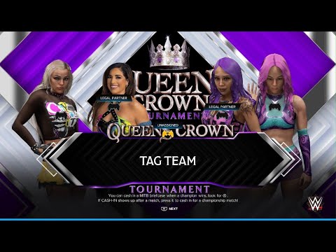 WWE 2K24 AWA Womens Takeover: Requel and Liv vs Team Bestie