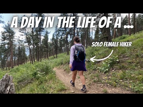 Day in the Life as a Solo Female Hiker | Day Hiking in Missoula, Montana