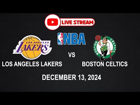 NBA LIVE! LAKERS vs CELTICS | NBA REGULAR SEASON | December 13, 2024 | NBA2K24 Simulation Only