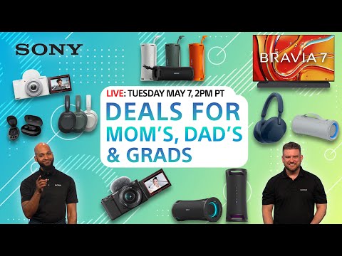 SONY LIVE | Deals for Mom's, Dad's & Grads!