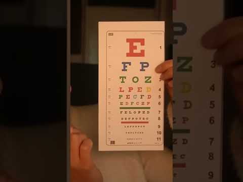 Quick eye test #asmrtriggers