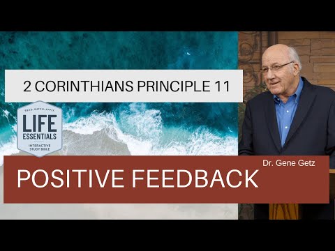 2 Corinthians Principle 11 - Positive Feedback