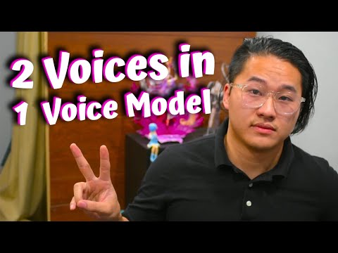 Training a Single RVC AI Voice Model on 2 Distinct Voices