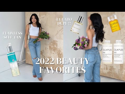 2022 BEAUTY FAVORITES💇🏻‍♀️✨ | Haircare, self tanner, designer perfume dupes