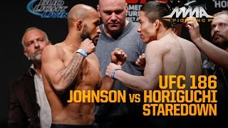 UFC 186 Weigh-Ins: Demetrious Johnson vs. Kyoji Horiguchi