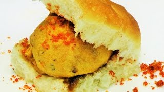 वडा पाव  | Vada Pav Recipe by madhurasrecipe | Mumbai Vad Pav | How to make Batata Vada Chutney