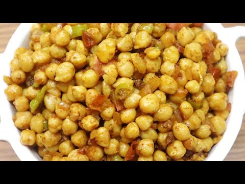 evening snack recipe in telugu//simple recipes//chana chat recipe