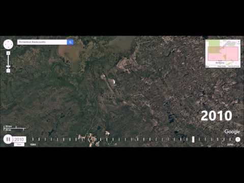 Richardson Forest Fire, Alberta, 2011 - Before and After