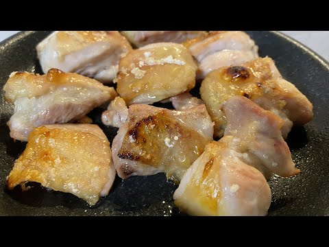 魚焼きグリルで、こんがり焼き鳥♪