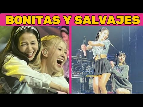 BLACKPINK siendo BONITAS y SALVAJES en el BORN PINK TOUR tour #bornpinktour