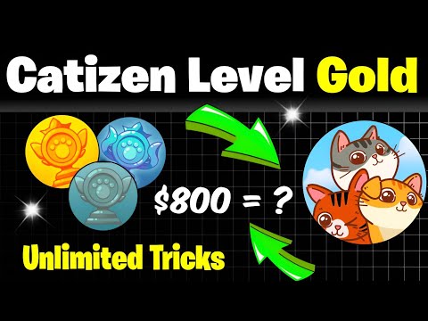 Catizen Airdrop New Eligible Task important || catizen update level increase live speed up🔥