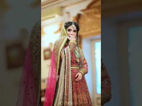 Pakistani actress saboor aly Soo beautiful bridal photoshoot 💞 #sabooraly #bridal #shorts