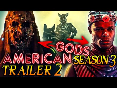 American Gods Season 3 New Trailer & Clips Breakdown + Theories! (Spoilers for Season 1+2 )